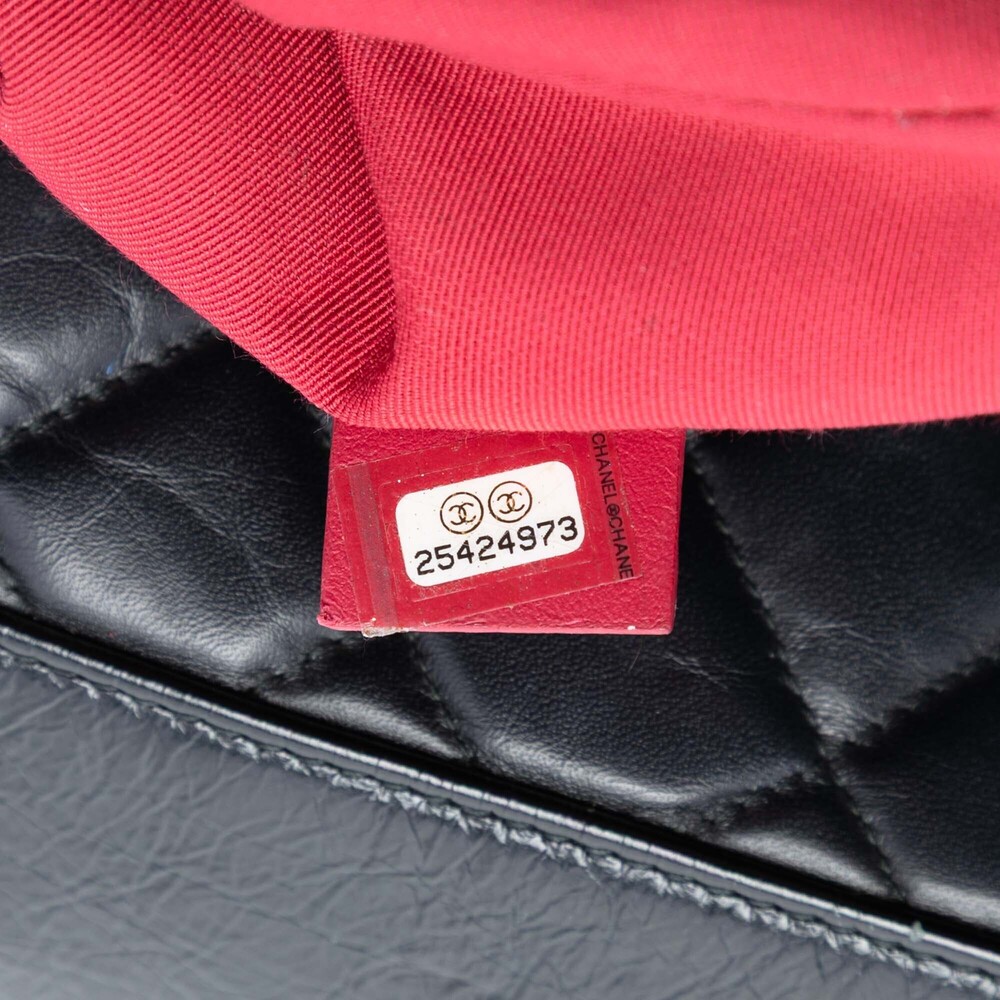 Pre-Loved Chanel Large Aged Calfskin Gabrielle O Case Clutch - Picture 6 of 8